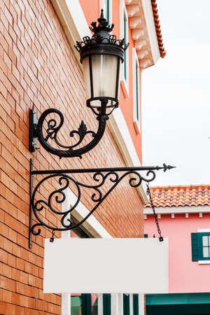 Sign in shopping centerの写真素材