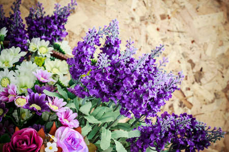 Colorful bouquets from different kinds of flowersの写真素材