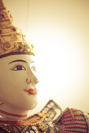 String Puppet Myanmar tradition dolls