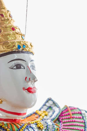 String Puppet Myanmar tradition dollsの写真素材