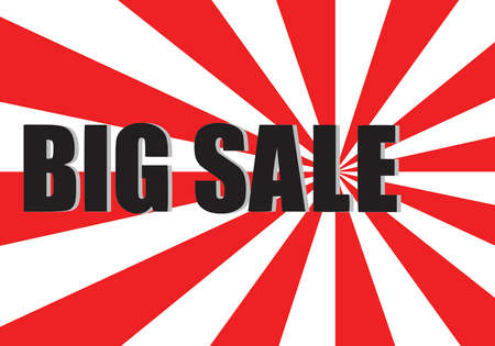Big sale poster,EPS10 Vector のイラスト素材