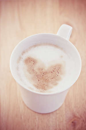 coffee cup vintage warm color toneの写真素材