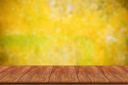 Wood table top  - can be used for montage or display your productsの写真素材