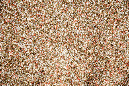 Close up Colorful composite mineral fertilizers background for any useの写真素材