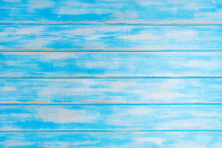 The old blue wood texture with natural patterns, blue wooden background.の写真素材