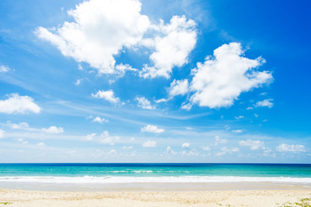 Beautiful sea. Karon beach, Phuket, Thailand. Asiaの写真素材