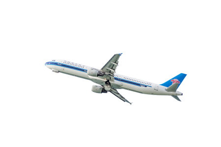 Phuket - Thailand - Otober 23,2017 :China Southern Airbus 330-300 airplane flying take off at Phuket...