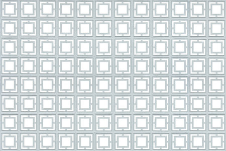 White concrete block wall texture and background