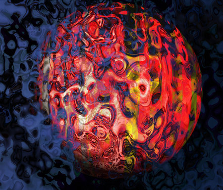 space science background texture sphere