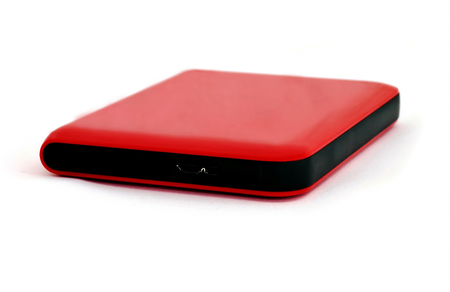External Hard Driveの写真素材