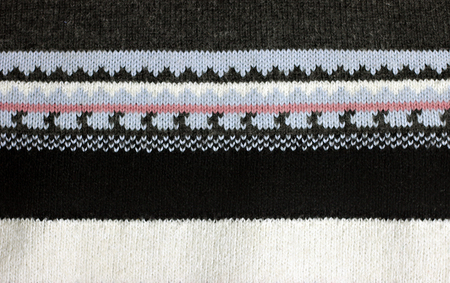 Knit Patternの写真素材
