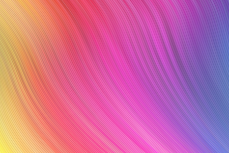 Colorful background smooth wavy lines. Multicolour curved and straight shapesの写真素材
