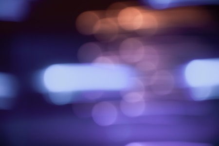 bokeh blurred abstract color background, defocused light of blurry night lightsの写真素材