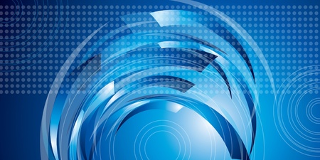 Abstract blue backgroundのイラスト素材