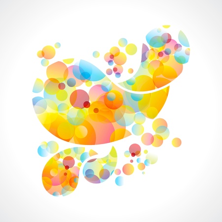 Abstract colorful backgroundのイラスト素材
