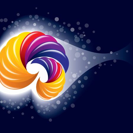 colorful shapeのイラスト素材