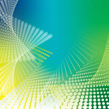 Abstract colorful halftone のイラスト素材