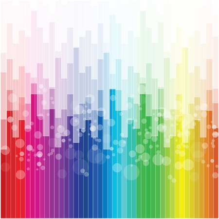 urban colorful abstractのイラスト素材