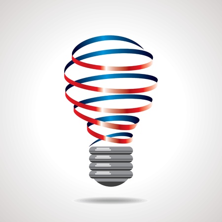 light bulb idea vectorのイラスト素材