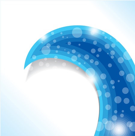 abstract blue background with dotsのイラスト素材