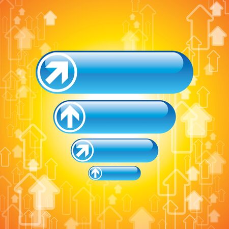 special arrow switches with transparent backgroundのイラスト素材