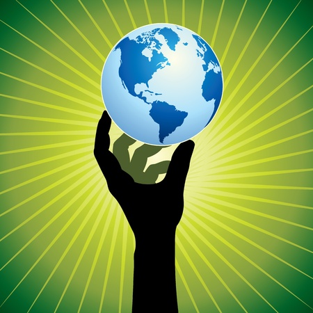 save earth のイラスト素材