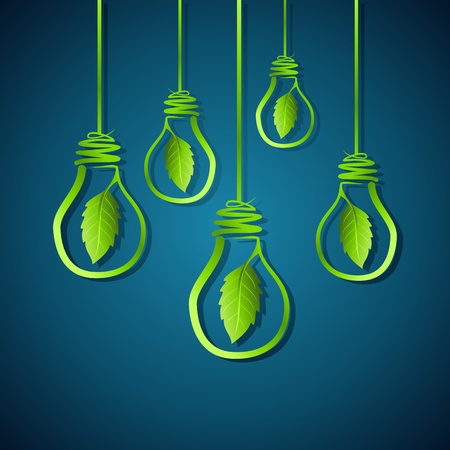 save green energy idea for earthのイラスト素材