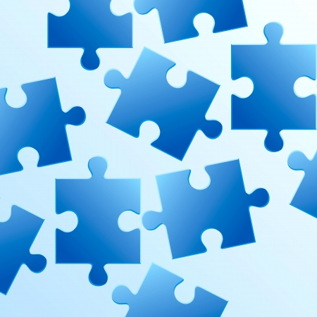 jigsaw puzzle, solution conceptのイラスト素材