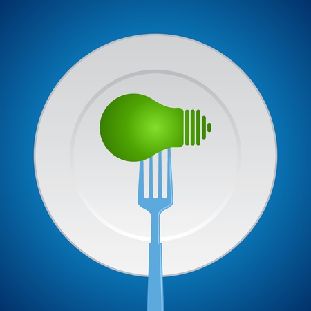 food ideaのイラスト素材