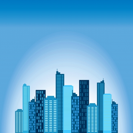 morning of cityのイラスト素材