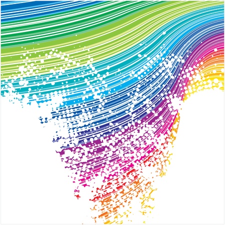grunge colorful strip backgroundのイラスト素材