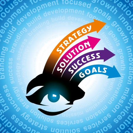 see, growth of businessのイラスト素材