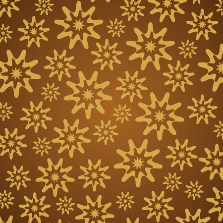 illustration of seamless floral background in vintage styleのイラスト素材