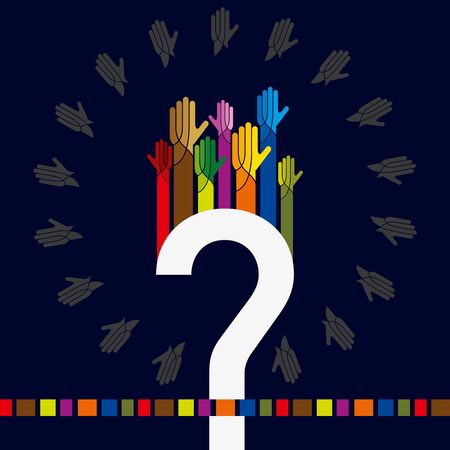 concept of unityのイラスト素材