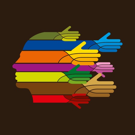 concept of unityのイラスト素材