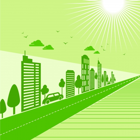 green earth- ecology conceptのイラスト素材
