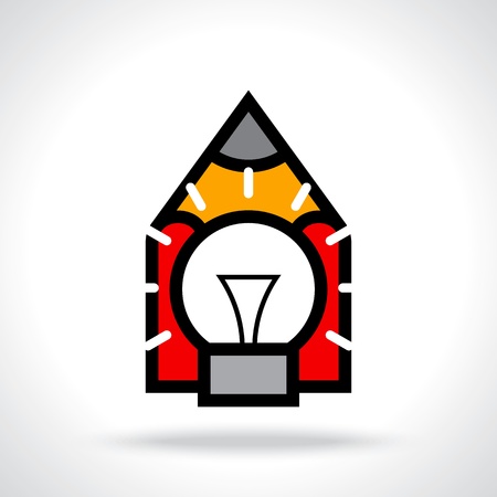 creative education ideaのイラスト素材