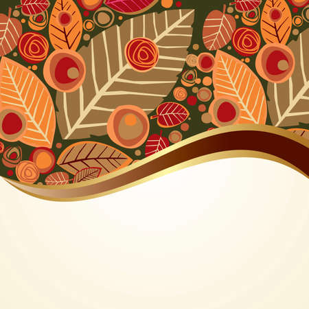 autumn backgroundのイラスト素材