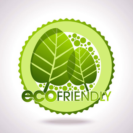 eco lablesのイラスト素材
