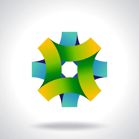 Design Elements, infinity gradient set - Illustrationのイラスト素材