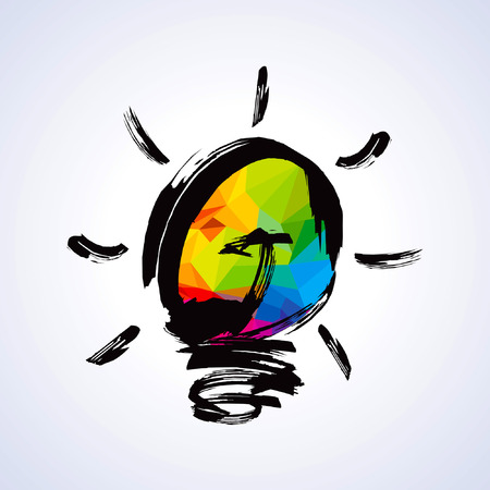 creative painting ideaのイラスト素材