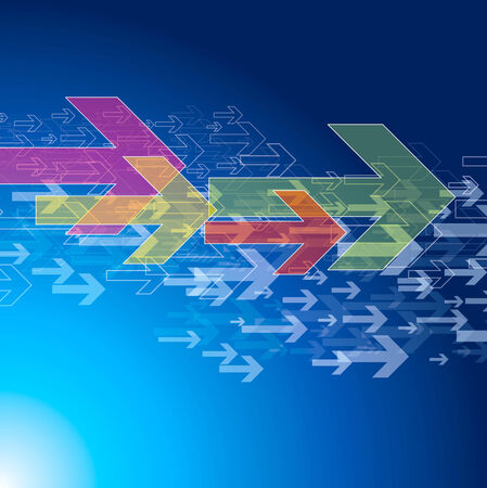 Business arrow site background  Horizontal illustrationのイラスト素材