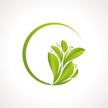 creative leaf design vectorのイラスト素材