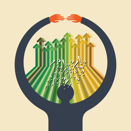 business growth illustrationのイラスト素材