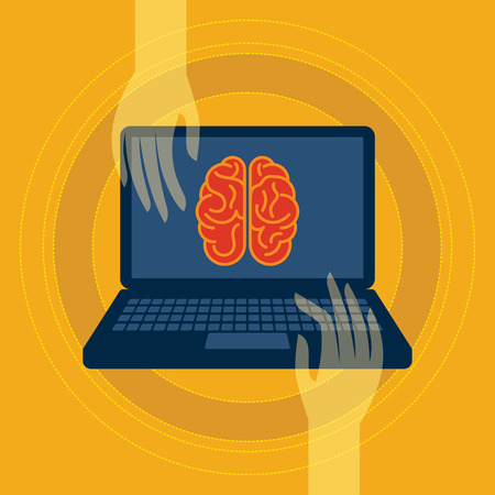 Business technology idea - Illustrationのイラスト素材