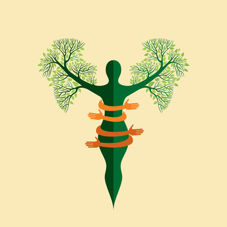 environmental care vectorのイラスト素材