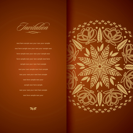 invitation card - Illustrationのイラスト素材