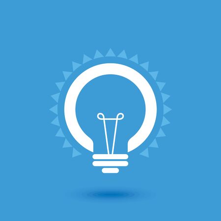 Creative idea in bulb shape as inspiration conceptのイラスト素材