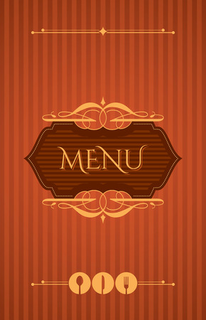 Illustration pour Restaurant menu design - Illustration - image libre de droit