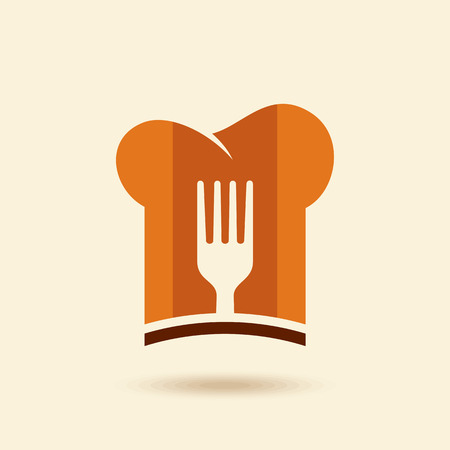 Restaurant symbol conceptのイラスト素材